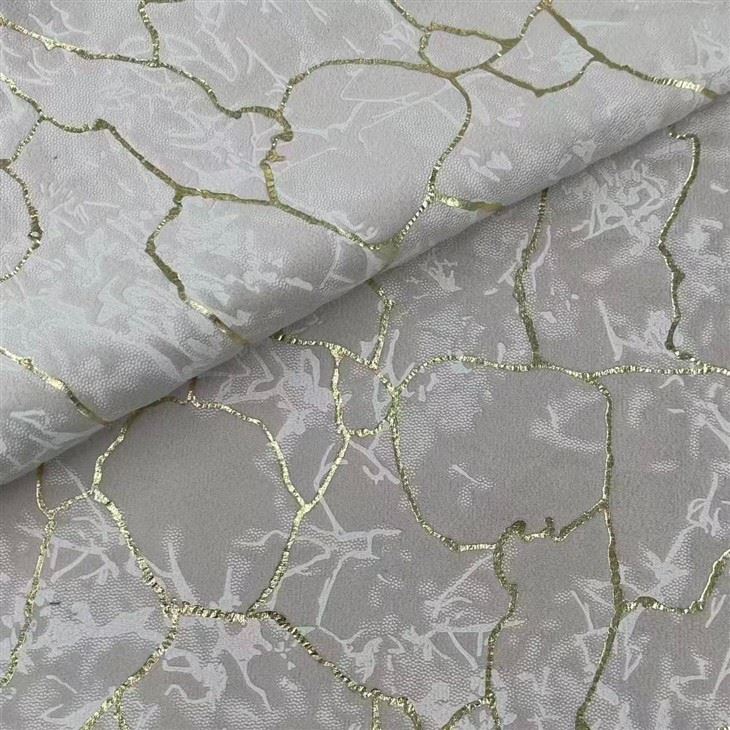 Foil Printed Coated Velvet Upholstery Fabric price